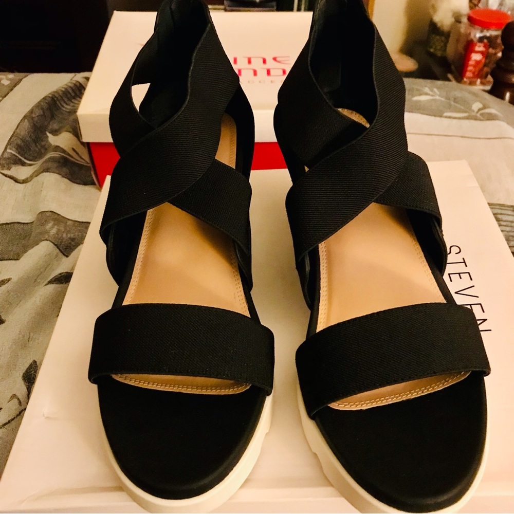 Steven New York Open Toe Sandals